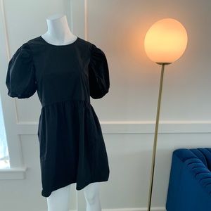 H&M Black Mini Dress XS